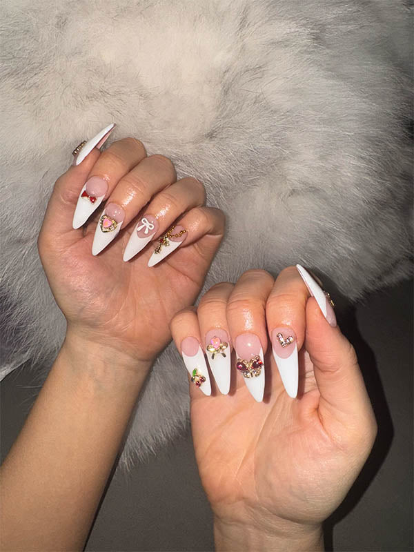 Jae Gottlieb - Custom Press On Nail Set by Rebekah Lynnwood